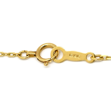 ミキモト MIKIMOTO バロックパール ペンダント ブルー×イエローゴールド K18YG パール ネックレス 青 真珠 1粒 スイング 750 18K YG