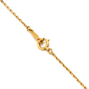 ミキモト MIKIMOTO ダイヤ 0.20ct イエローゴールド K18YG ダイヤモンド ネックレス MIKIMOTO Au750 18K 18金 YG ヴィンテージ トリプルバー パヴェ 13P