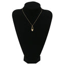 ミキモト MIKIMOTO ダイヤ 0.20ct イエローゴールド K18YG ダイヤモンド ネックレス MIKIMOTO Au750 18K 18金 YG ヴィンテージ トリプルバー パヴェ 13P