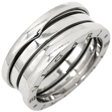 ブルガリ BVLGARI ビーゼロワン B-zero1 3バンド ホワイトゴールド K18WG #57 リング 指輪 K18WG Au750 18K 18金 16.5号