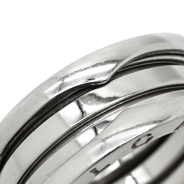 ブルガリ BVLGARI ビーゼロワン B-zero1 3バンド ホワイトゴールド K18WG #57 リング 指輪 K18WG Au750 18K 18金 16.5号