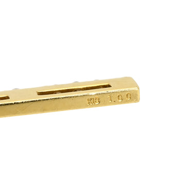 ノンブランド NON BRAND クロスモチーフ ダイヤモンド イエローゴールド K18YG ダイヤモンド ペンダントトップ 十字架 18K 750 YG ネックレストップ 60石 60P ラウンドブリリアント ラージ