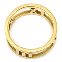 ティファニー Tiffany & Co アトラス オープン イエローゴールド K18YG リング 指輪 T&Co. 18K 750 YG 7.5号