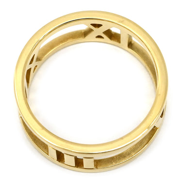 ティファニー Tiffany & Co アトラス オープン イエローゴールド K18YG リング 指輪 T&Co. 18K 750 YG 7.5号
