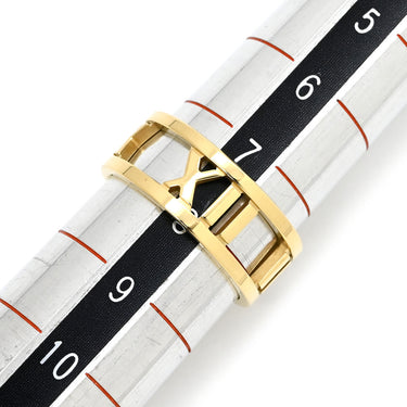 ティファニー Tiffany & Co アトラス オープン イエローゴールド K18YG リング 指輪 T&Co. 18K 750 YG 7.5号