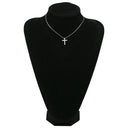 ノンブランド NON BRAND クロスモチーフ ダイヤモンド 1.00ct イエローゴールド K18YG ダイヤモンド ペンダントトップ 十字架 18K 750 YG ネックレストップ 11石 11P ラウンドブリリアント