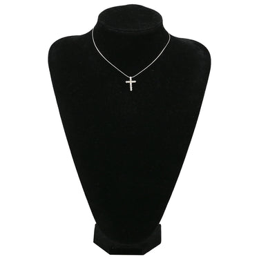ノンブランド NON BRAND クロスモチーフ ダイヤモンド 1.00ct イエローゴールド K18YG ダイヤモンド ペンダントトップ 十字架 18K 750 YG ネックレストップ 11石 11P ラウンドブリリアント