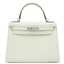 エルメス HERMES ケリー28 外縫い ヴェールフィズ ヴォーエプソン 2WAYバッグ シルバー金具 ハンドバッグ ショルダー