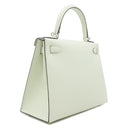 エルメス HERMES ケリー28 外縫い ヴェールフィズ ヴォーエプソン 2WAYバッグ シルバー金具 ハンドバッグ ショルダー