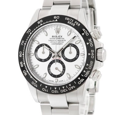 腕時計 ロレックス ROLEX コスモグラフ デイトナ 116500LN ランダム番 自動巻き メンズ ランダム番 クロノグラフ スモールセコンド ホワイト 白
