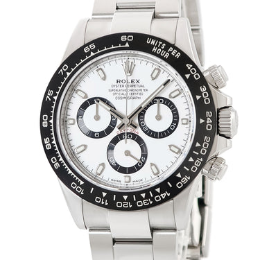腕時計 ロレックス ROLEX コスモグラフ デイトナ 116500LN ランダム番 自動巻き メンズ ランダム番 クロノグラフ ホワイト 白 スモールセコンド