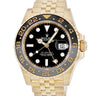 腕時計 ロレックス ROLEX GMTマスターII 126718GRNR ランダム番 自動巻き メンズ ランダム番 K18YG無垢 ブラック ベンツ針 5連 ジュビリー