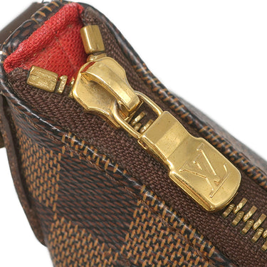 ルイヴィトン LOUIS VUITTON ブルームズベリ PM N42251 ダミエエベヌ ダミエキャンバス ショルダーバッグ ゴールド金具 茶