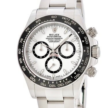 腕時計 ロレックス ROLEX コスモグラフ デイトナ 126500LN ランダム番 自動巻き メンズ ランダム番 パンダダイヤル 白 ホワイト