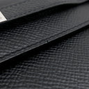 エルメス HERMES ケリーウォレット ロング トゥーゴー ブラック ヴォーエプソン 長財布 シルバー金具 黒