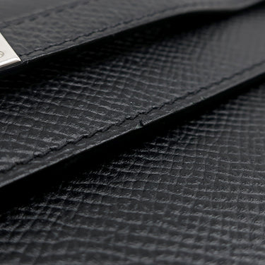 エルメス HERMES ケリーウォレット ロング トゥーゴー ブラック ヴォーエプソン 長財布 シルバー金具 黒
