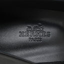 エルメス HERMES マジェステ 60 H261046Z ブラック レザー 36 パンプス シルバー金具 黒 ケリーバックル ポインテッドトゥ ストラップ付 6cmヒール