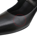 エルメス HERMES マジェステ 60 H261046Z ブラック レザー 36 パンプス シルバー金具 黒 ケリーバックル ポインテッドトゥ ストラップ付 6cmヒール