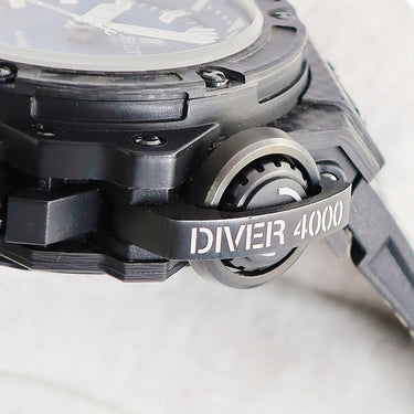 腕時計 ウブロ HUBLOT キングパワー オーシャノグラフィック 4000 オールカーボンデニム 731.QX.5190.GR 自動巻き メンズ デイト
