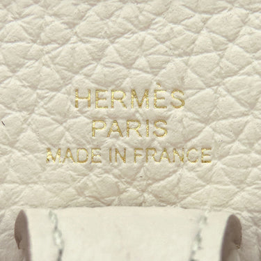 エルメス HERMES エヴリンTPM ロング べトン トリヨンクレマンス ショルダーバッグ ゴールド金具 新品 未使用 オフホワイト 2025年製