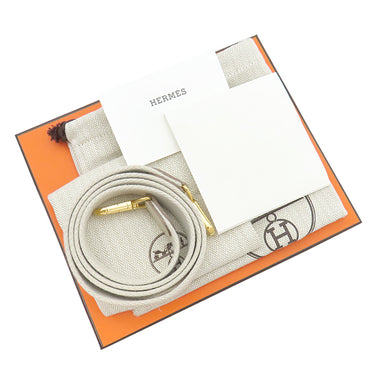 エルメス HERMES エヴリンTPM ロング べトン トリヨンクレマンス ショルダーバッグ ゴールド金具 新品 未使用 オフホワイト 2025年製