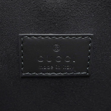 グッチ GUCCI GG スーパーミニバッグ 790133 ブラック レザー 2WAYバッグ ゴールド金具 黒 ハンドバッグ ショルダー