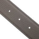 エルメス HERMES コンスタンスH #95 ブラック×エタン トゴ ボックスカーフ #95 ベルト ゴールド金具 新品 未使用 Hバックル リバーシブル キット 2025年製