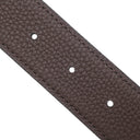 エルメス HERMES コンスタンスH #90 ブラック×ショコラ トゴ ボックスカーフ #90 ベルト シルバー金具 新品 未使用 Hバックル リバーシブル キット 2024年製