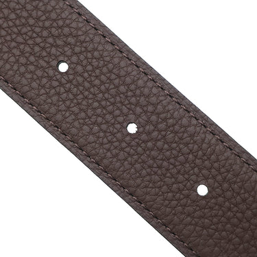 エルメス HERMES コンスタンスH #90 ブラック×ショコラ トゴ ボックスカーフ #90 ベルト シルバー金具 新品 未使用 Hバックル リバーシブル キット 2024年製