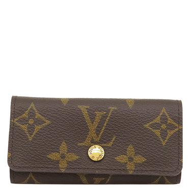 ルイヴィトン LOUIS VUITTON ミュルティクレ 4 M69517 モノグラム モノグラムキャンバス キーケース ゴールド金具 鍵入れ 4連 4本