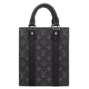 ルイヴィトン LOUIS VUITTON サックプラ MINI M46453 モノグラムエクリプス モノグラムエクリプス 2WAYバッグ シルバー金具 ショルダー トートバッグ