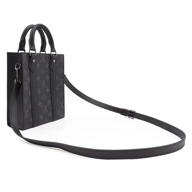 ルイヴィトン LOUIS VUITTON サックプラ MINI M46453 モノグラムエクリプス モノグラムエクリプス 2WAYバッグ シルバー金具 ショルダー トートバッグ