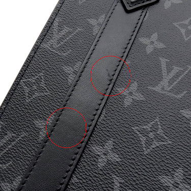 ルイヴィトン LOUIS VUITTON サックプラ MINI M46453 モノグラムエクリプス モノグラムエクリプス 2WAYバッグ シルバー金具 ショルダー トートバッグ