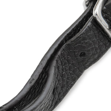 ルイヴィトン LOUIS VUITTON シティ スティーマーMM M54314 ノワール×ベージュ レザー ハンドバッグ シルバー金具 黒 ショルダーストラップ欠品