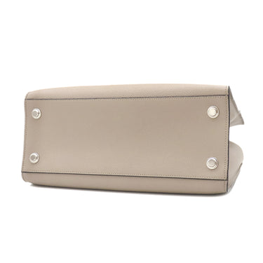 ルイヴィトン LOUIS VUITTON シティ スティーマーMM M54314 ノワール×ベージュ レザー ハンドバッグ シルバー金具 黒 ショルダーストラップ欠品