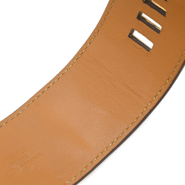 エルメス HERMES コリエドシアン プレス エトゥープ ヴォースイフト GP T2 ブレスレット ゴールド金具 グレージュ