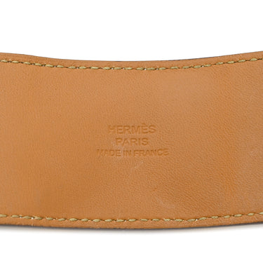 エルメス HERMES コリエドシアン プレス エトゥープ ヴォースイフト GP T2 ブレスレット ゴールド金具 グレージュ