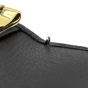 シャネル CHANEL カメリア ココマーク ブラック レザー キーケース ゴールド金具 黒 鍵入れ 6連 6本