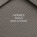 エルメス HERMES カルヴィ デュオ エタン ヴォーエプソン カードケース シルバー金具 新品 未使用 フラグメントケース 2025年製