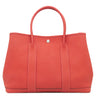 エルメス HERMES ガーデンパーティー PM ルージュピヴォワンヌ ネゴンダ トートバッグ シルバー金具 ハンドバッグ