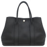 エルメス HERMES ガーデンパーティーTPM ブラック ネゴンダ トートバッグ シルバー金具 黒
