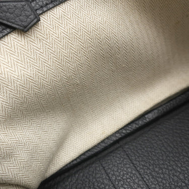 エルメス HERMES ガーデンパーティーTPM ブラック ネゴンダ トートバッグ シルバー金具 黒
