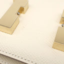 エルメス HERMES コンスタンス3 ミニ ミロワール クレ ヴォーエプソン ショルダーバッグ シャンパンゴールド金具 オフホワイト 2024年製