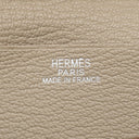 エルメス HERMES ベアンスフレ ヴェルソ ピンク×トゥルティエールグレー シェーブル 長財布 シルバー金具 バイカラー 二つ折り財布