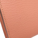 エルメス HERMES ベアンスフレ ローズティー シェブルミゾル 長財布 ゴールド金具 二つ折り財布