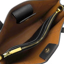 トリーバーチ TORY BURCH ウォーカー スモール サッチェル ブラック レザー 2WAYバッグ ゴールド金具 黒 ロビンソン ハンドバッグ ショルダー