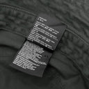 バレンシアガ BALENCIAGA ロゴタグ バケットハット ブラック コットン 14037 帽子 黒 帽子 ヴィンテージ加工