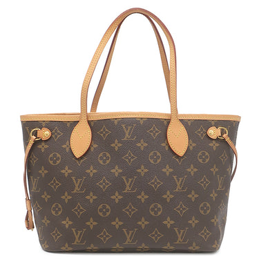 ルイヴィトン LOUIS VUITTON ネヴァーフル PM M41245 モノグラム×ピヴォワンヌ モノグラムキャンバス トートバッグ ゴールド金具 茶 ピンク 肩掛け