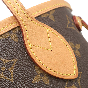 ルイヴィトン LOUIS VUITTON ネヴァーフル PM M41245 モノグラム×ピヴォワンヌ モノグラムキャンバス トートバッグ ゴールド金具 茶 ピンク 肩掛け