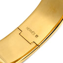 エルメス HERMES クリッククラック エマイユ GM ブルーXマルチカラー GP 七宝焼き ブレスレット ゴールド金具 ブルー 赤 青 金 バングル